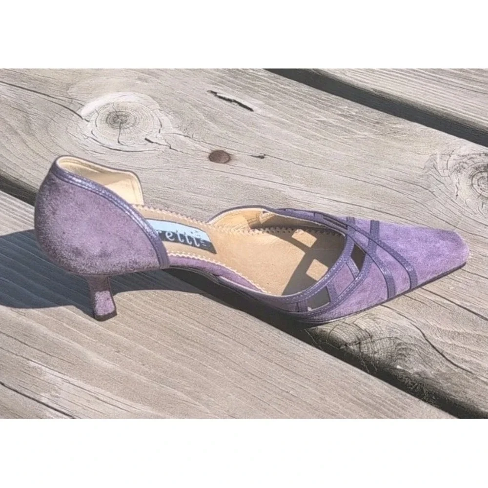 Boretti Italian Lilac Lavender Suede 2.5